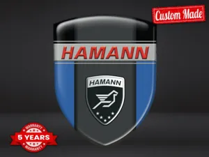 Hamann Pegatina Relieve Auto Resistente Premium Minimalista